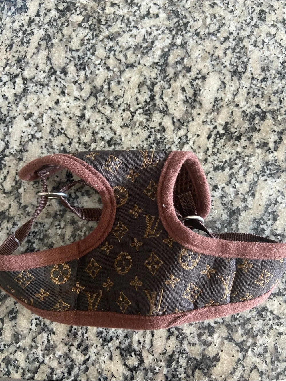 Louis Vuitton Brown Monogram Small Pet Harness